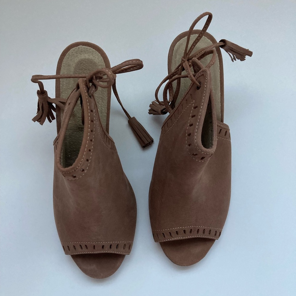 Boho Sun Valley Free People high heel shoes